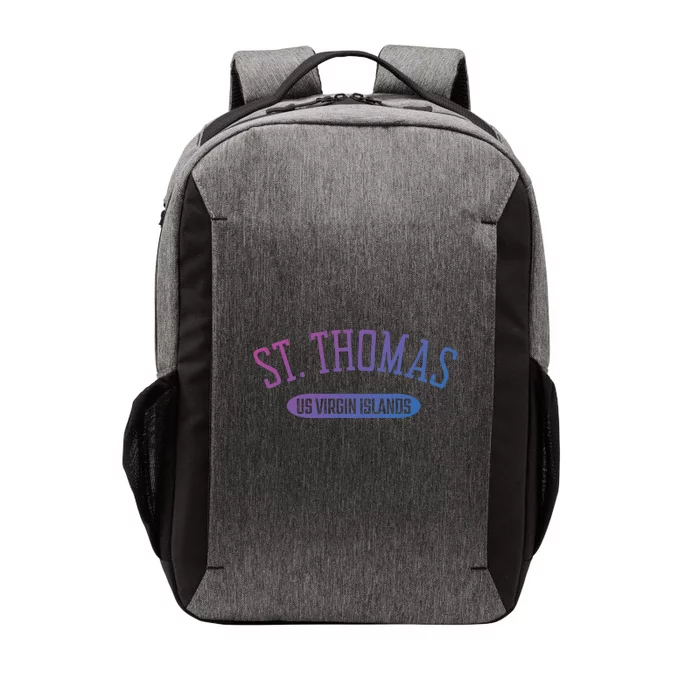 St Thomas Cool Gift Classic Style St Thomas Us Virgin Islands Gift Vector Backpack