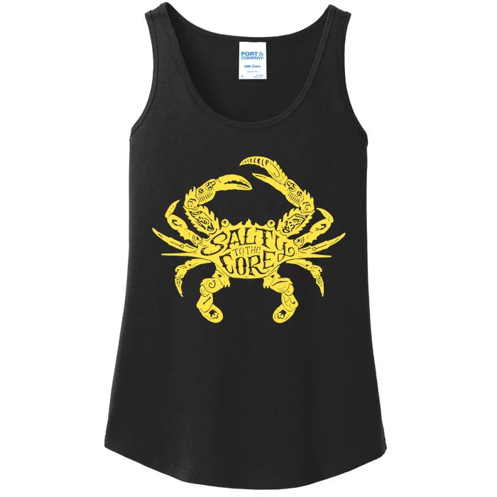 Salty To Core Crab Ladies Essential Tank