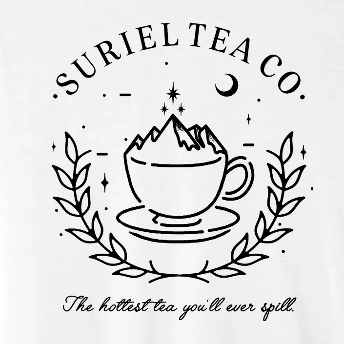 Suriel Tea Co The Hottest Tea You'll Ever Spill Velaris ChromaSoft Performance T-Shirt