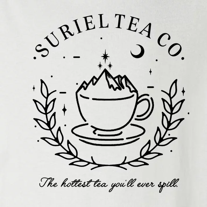 Suriel Tea Co The Hottest Tea You'll Ever Spill Velaris Toddler Long Sleeve Shirt