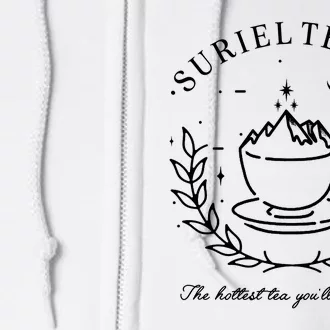 Suriel Tea Co The Hottest Tea You'll Ever Spill Velaris Full Zip Hoodie