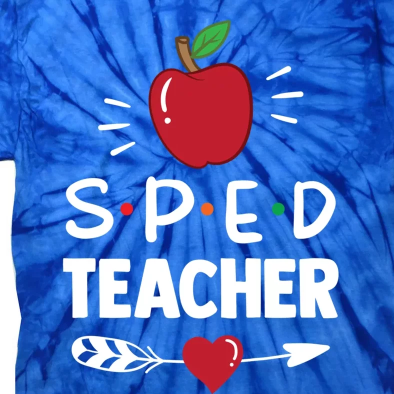 Sped Teacher Cute Awareness Special Education Cute Gift Tie-Dye T-Shirt