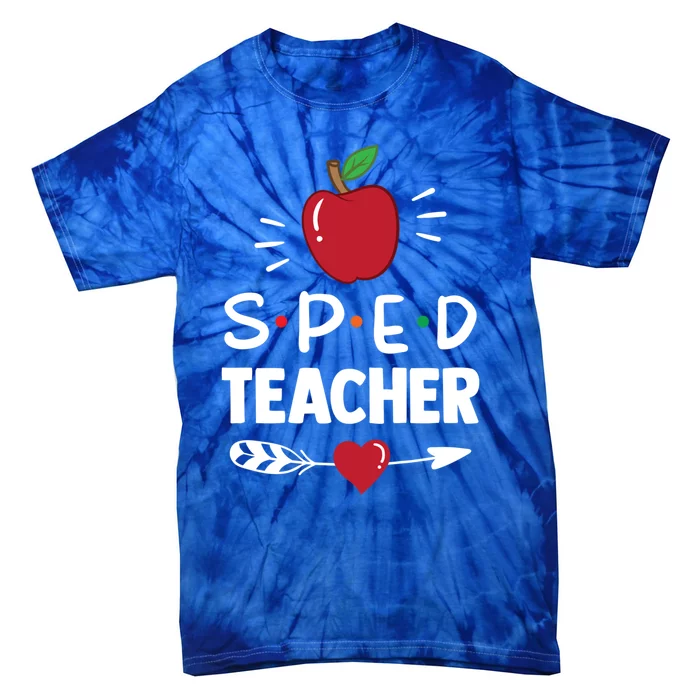 Sped Teacher Cute Awareness Special Education Cute Gift Tie-Dye T-Shirt