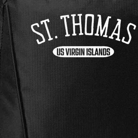 St Thomas Classic Style St Thomas Us Virgin Islands City Backpack