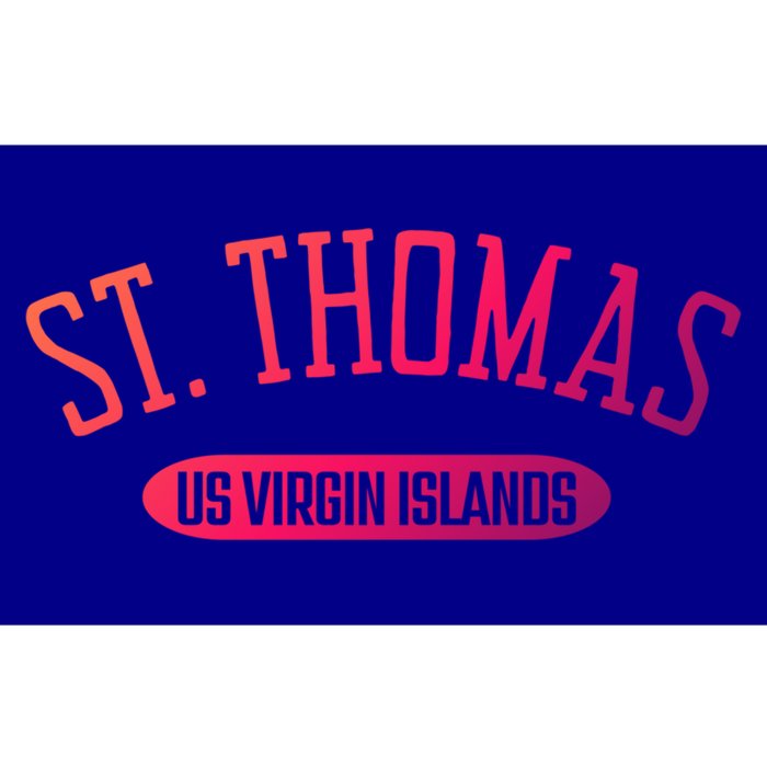 St Thomas Cool Gift Classic Style St Thomas Us Virgin Islands Gift Bumper Sticker