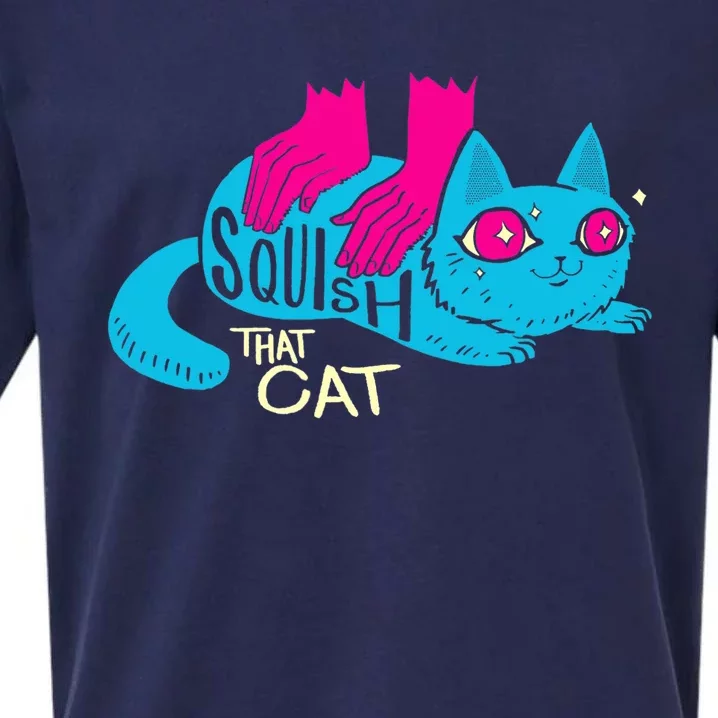 Squish That Cat! Sueded Cloud Jersey T-Shirt