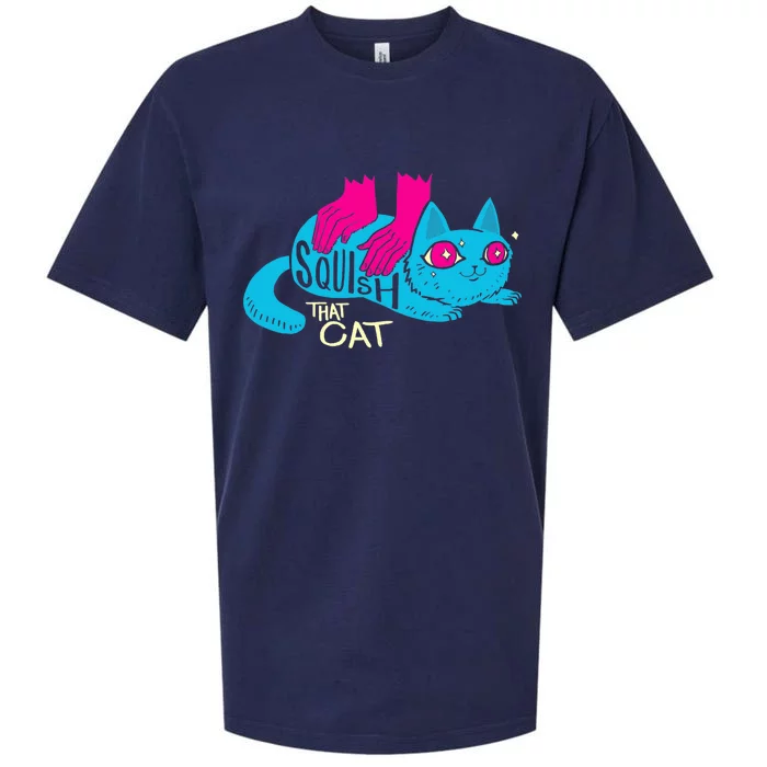 Squish That Cat! Sueded Cloud Jersey T-Shirt