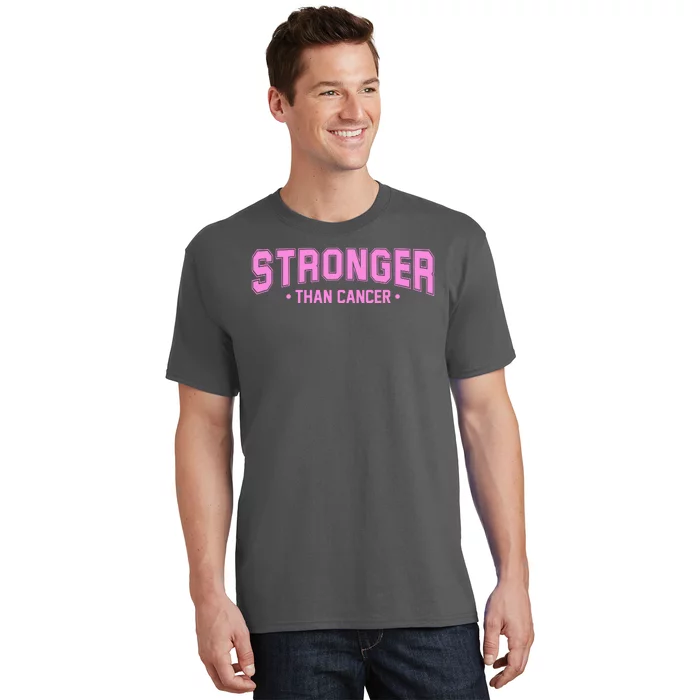 Stronger Than Cancer Breast Cancer Awareness T-Shirt