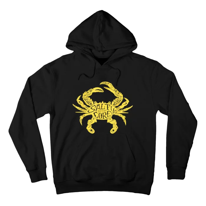 Salty To Core Crab Hoodie