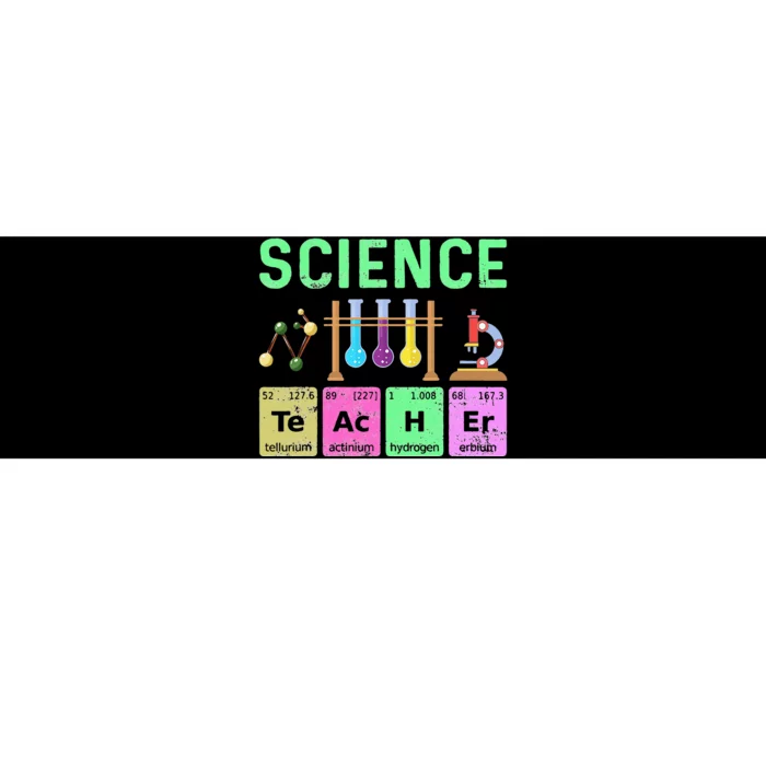 Science Teacher Chemist Physicist Vintage Bumper Sticker