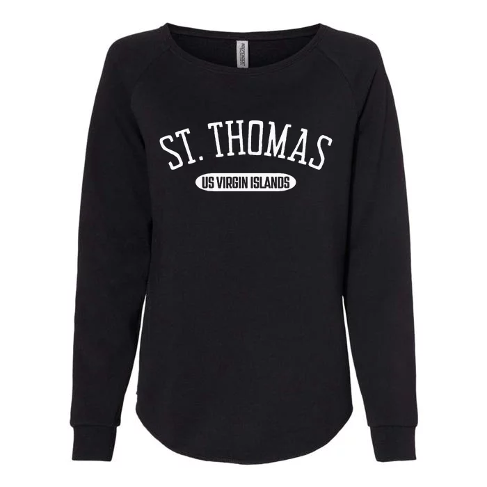 St Thomas Classic Style St Thomas Us Virgin Islands Womens California Wash Sweatshirt