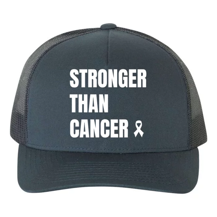 Stronger Than Cancer Yupoong Adult 5-Panel Trucker Hat