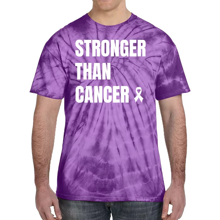 Stronger Than Cancer Tie-Dye T-Shirt