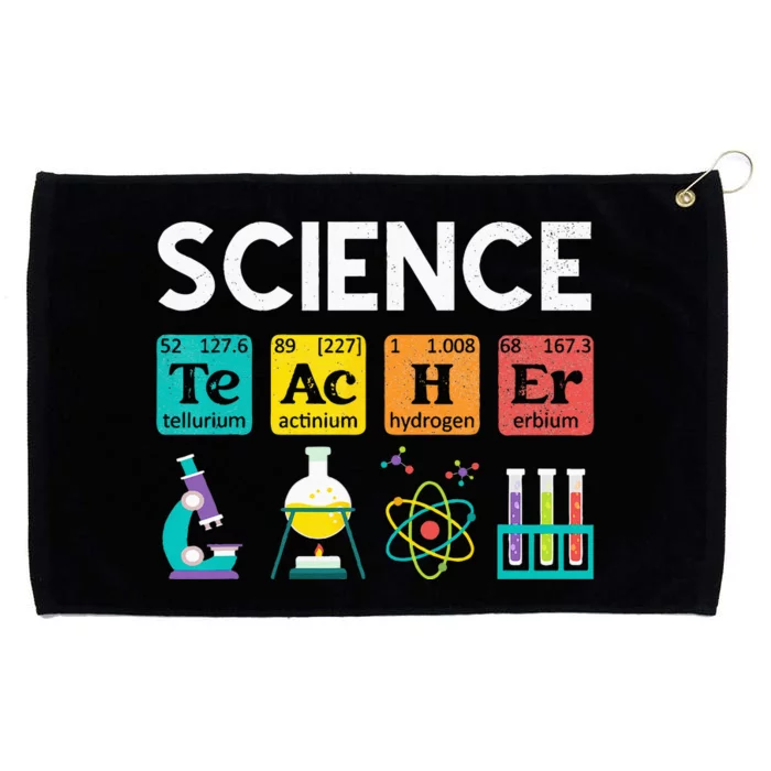 Science Teacher Chemistry Biology Physics Teacher Student Grommeted Golf Towel