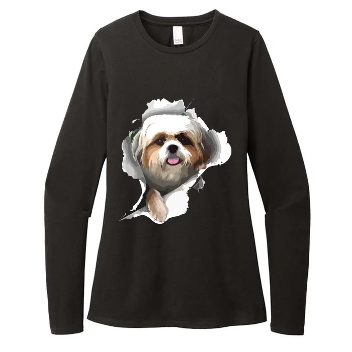 Shih Tzu Cute Shih Tzu Dog Shih Tzu Owner Shih Tzu Womens CVC Long Sleeve Shirt