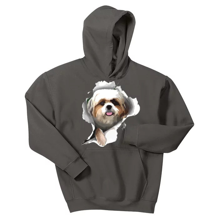 Shih Tzu Cute Shih Tzu Dog Shih Tzu Owner Shih Tzu Kids Hoodie