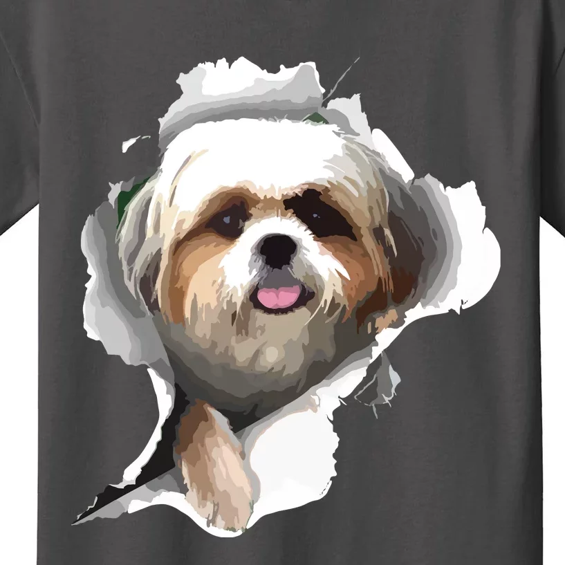 Shih Tzu Cute Shih Tzu Dog Shih Tzu Owner Shih Tzu Kids T-Shirt