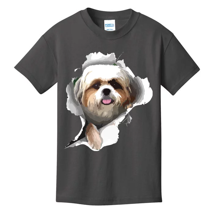 Shih Tzu Cute Shih Tzu Dog Shih Tzu Owner Shih Tzu Kids T-Shirt