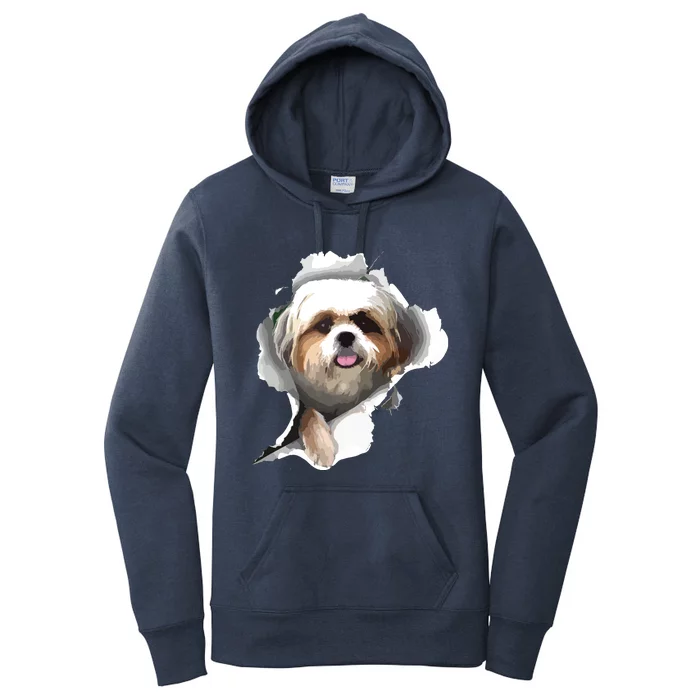 Shih Tzu Cute Shih Tzu Dog Shih Tzu Owner Shih Tzu Women's Pullover Hoodie