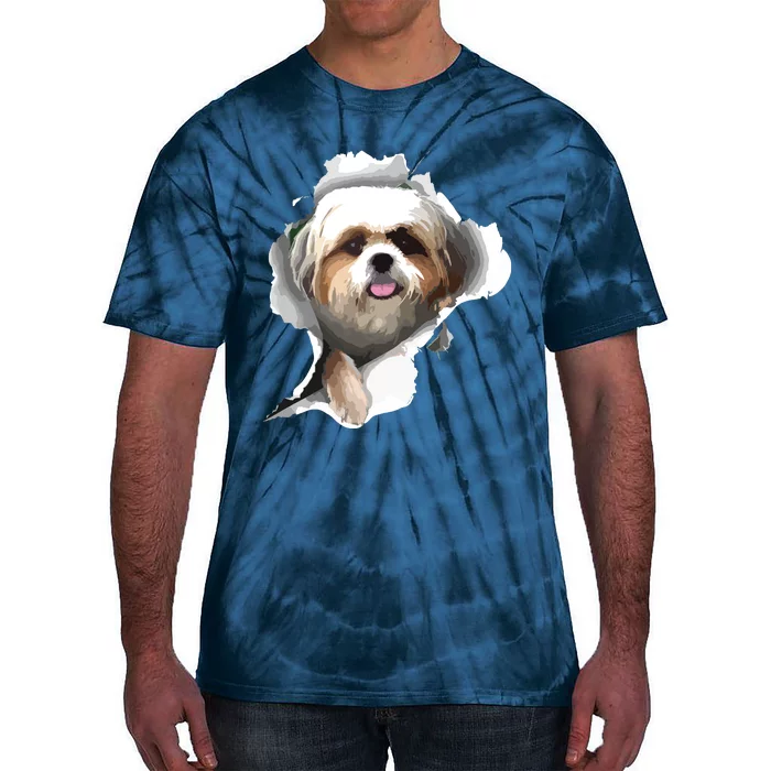 Shih Tzu Cute Shih Tzu Dog Shih Tzu Owner Shih Tzu Tie-Dye T-Shirt