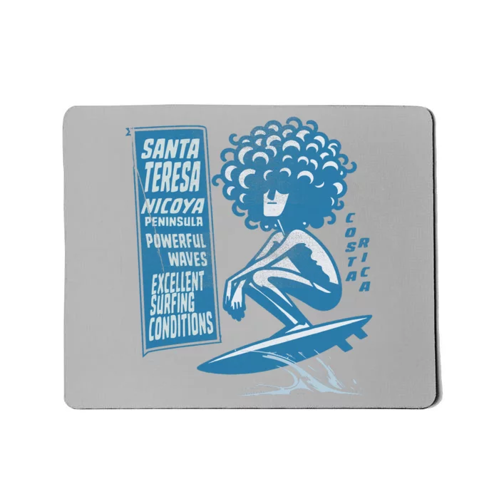 Santa Teresa Costa Rica Surf Break. Mousepad