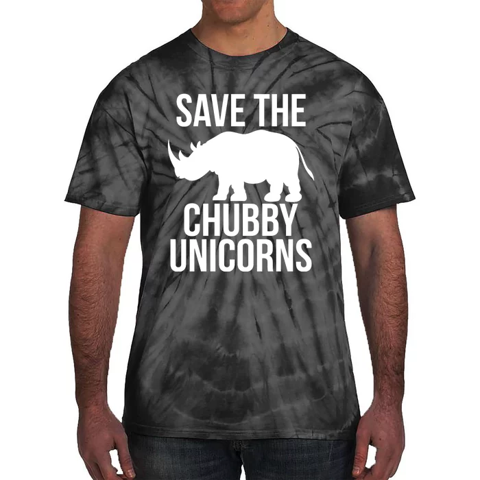 Save The Chubby Unicorn Funny Tie-Dye T-Shirt