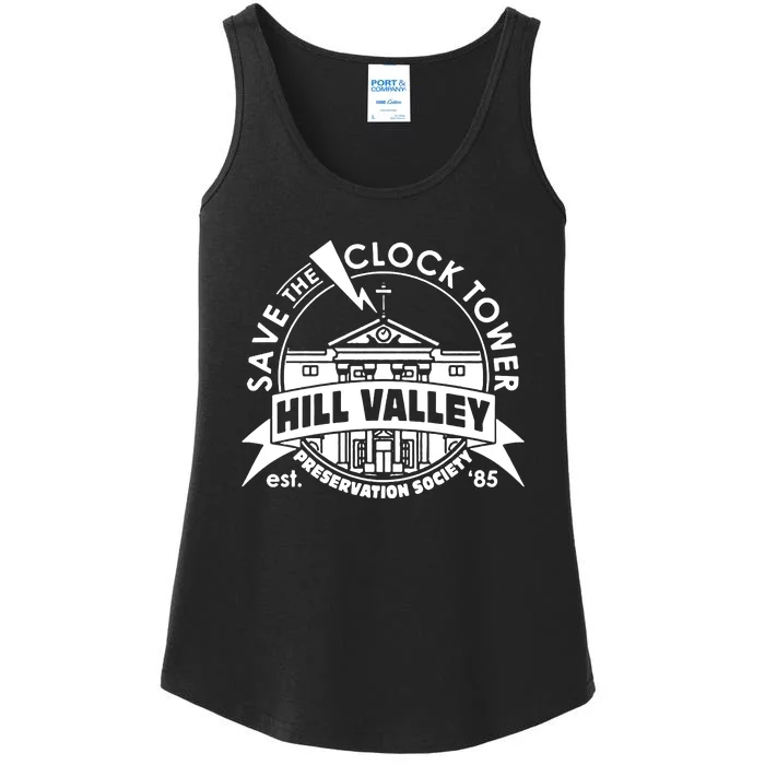 Save The Clock Tower Ladies Essential Tank