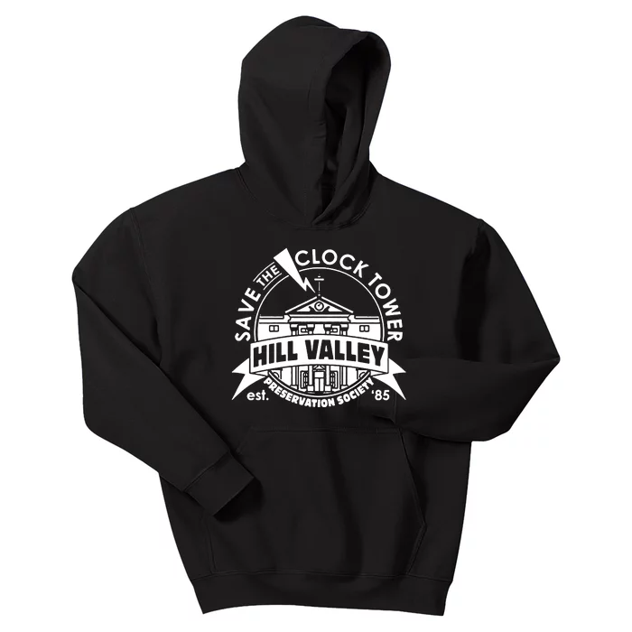 Save The Clock Tower Kids Hoodie