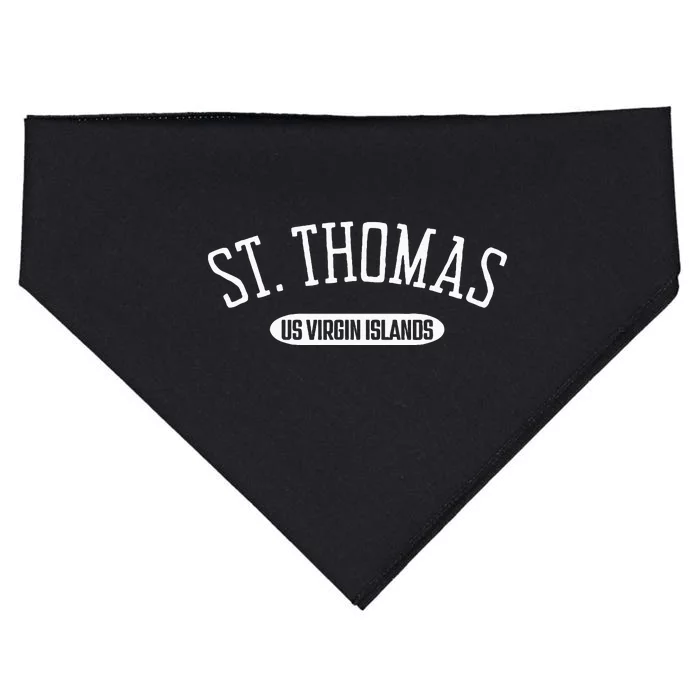 St Thomas Classic Style St Thomas Us Virgin Islands USA-Made Doggie Bandana