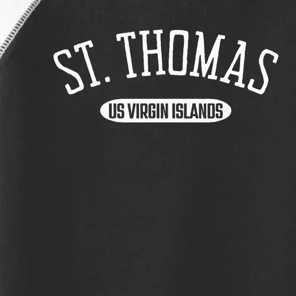 St Thomas Classic Style St Thomas Us Virgin Islands Toddler Fine Jersey T-Shirt