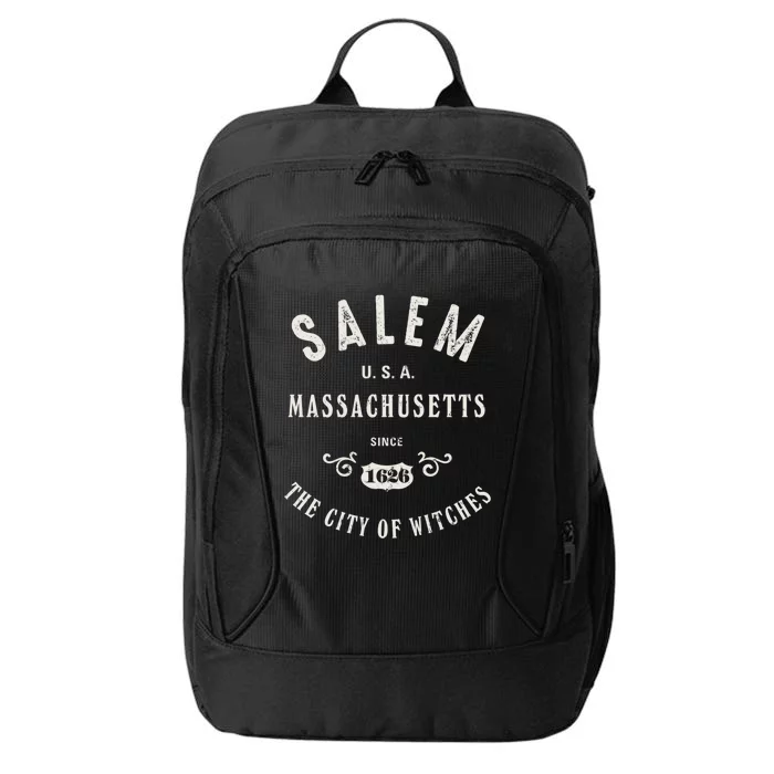 Salem The City Of Witches Massachusetts Vintage City Backpack