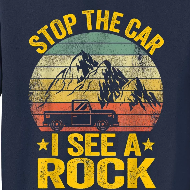 Stop The Car I See A Rock Collector Geology Funny Geologist Sweatshirt