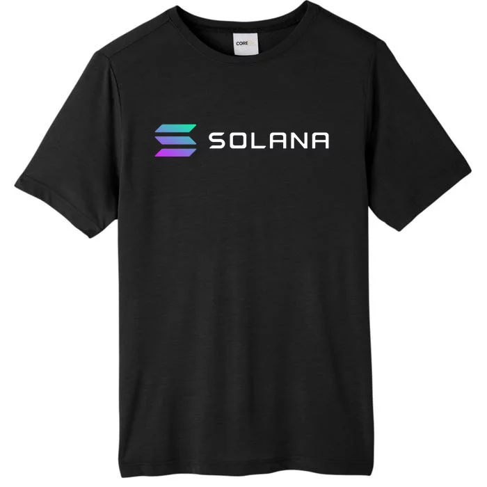 Solana Token, Crypto, DeFi, Crypto Exchange, Solana Crypto ChromaSoft Performance T-Shirt