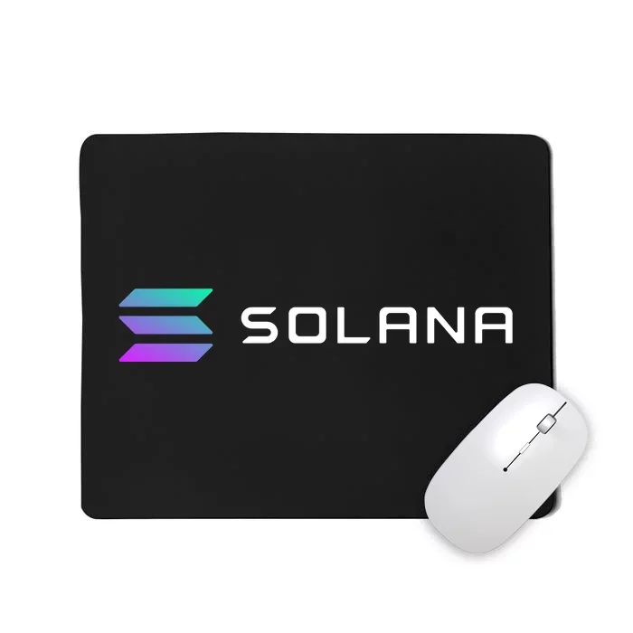 Solana Token, Crypto, DeFi, Crypto Exchange, Solana Crypto Mousepad