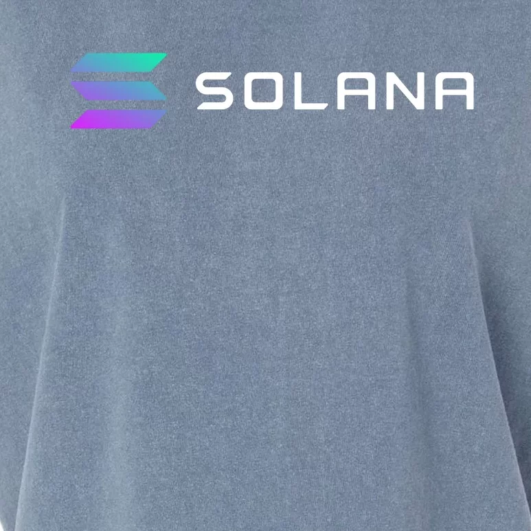 Solana Token, Crypto, DeFi, Crypto Exchange, Solana Crypto Garment-Dyed Women's Muscle Tee