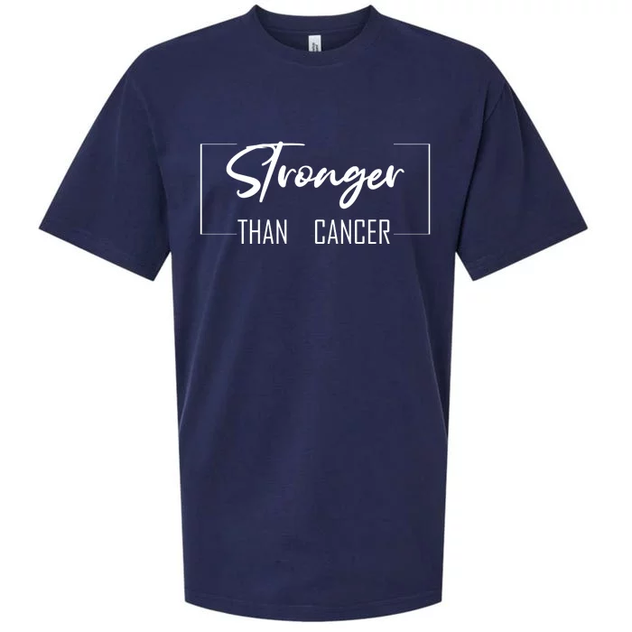 Stronger Than Cancer Sueded Cloud Jersey T-Shirt