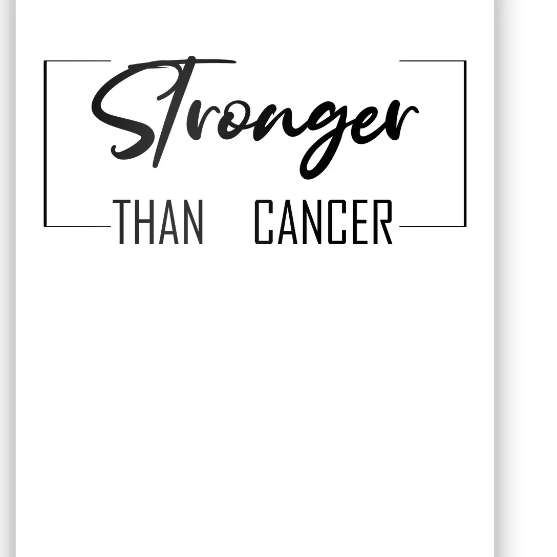 Stronger Than Cancer Poster