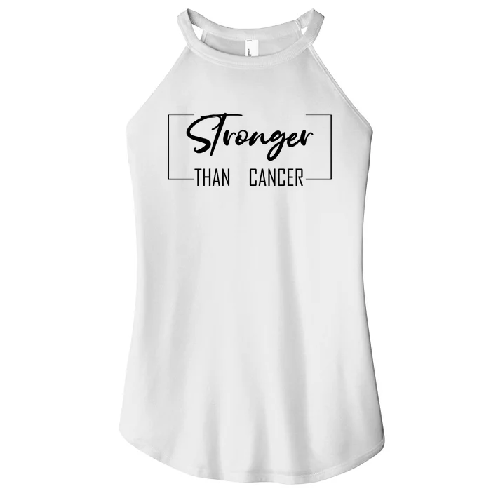 Stronger Than Cancer Women’s Perfect Tri Rocker Tank