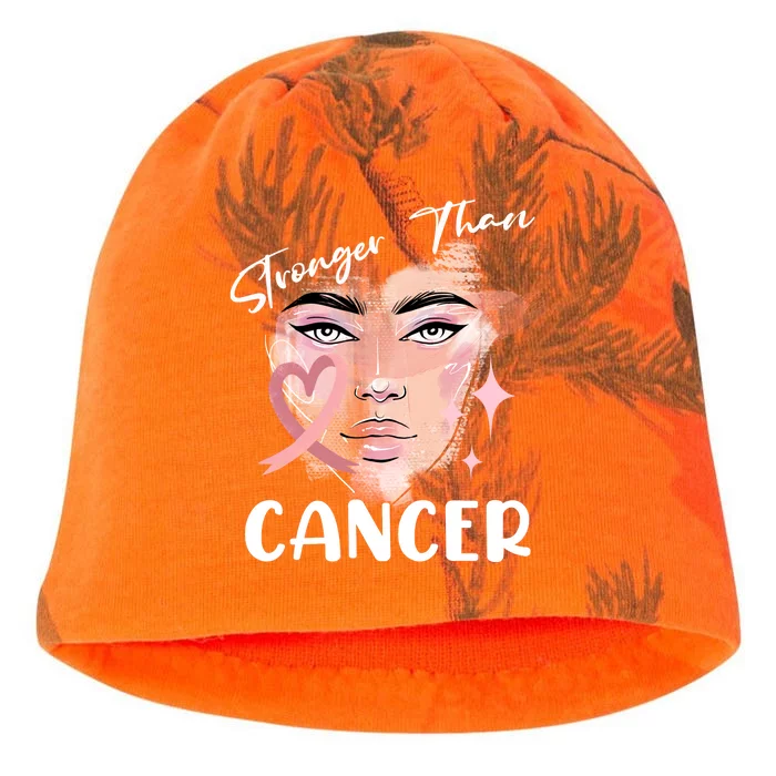 Stronger Than Cancer Girl Kati - Camo Knit Beanie