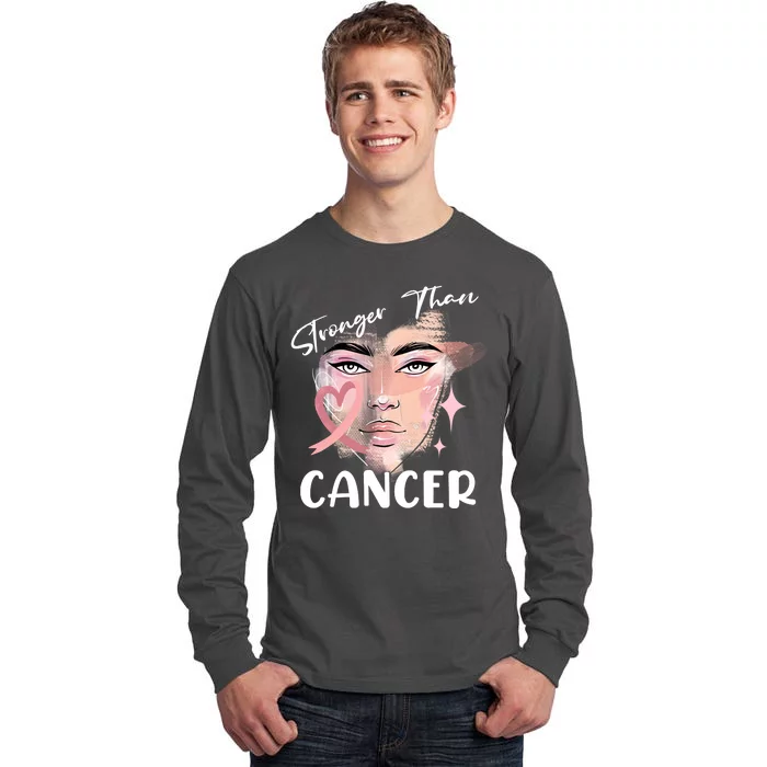 Stronger Than Cancer Girl Tall Long Sleeve T-Shirt