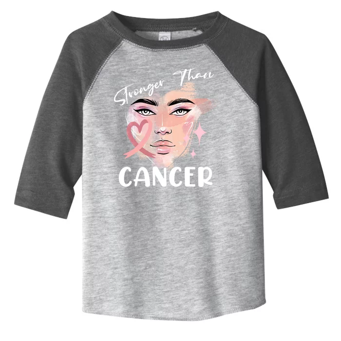 Stronger Than Cancer Girl Toddler Fine Jersey T-Shirt