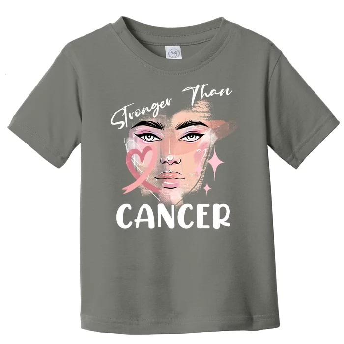 Stronger Than Cancer Girl Toddler T-Shirt