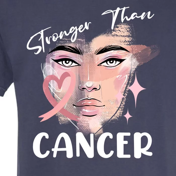 Stronger Than Cancer Girl Garment-Dyed Heavyweight T-Shirt