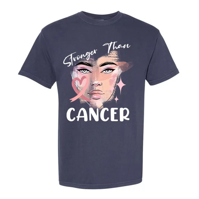 Stronger Than Cancer Girl Garment-Dyed Heavyweight T-Shirt