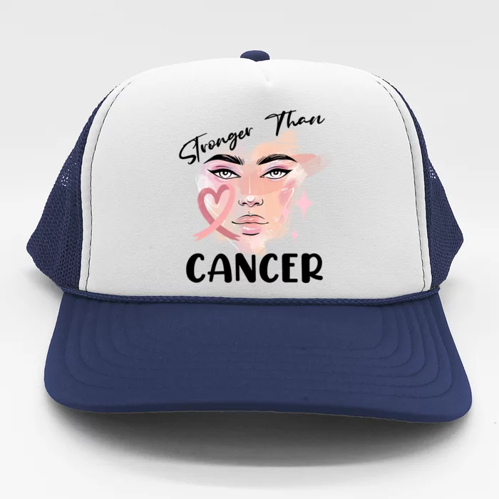 Stronger Than Cancer Girl Trucker Hat