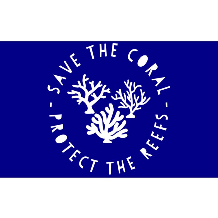 Save The Coral Protect The Reef Marine Biology Ocean Cool Gift Bumper Sticker