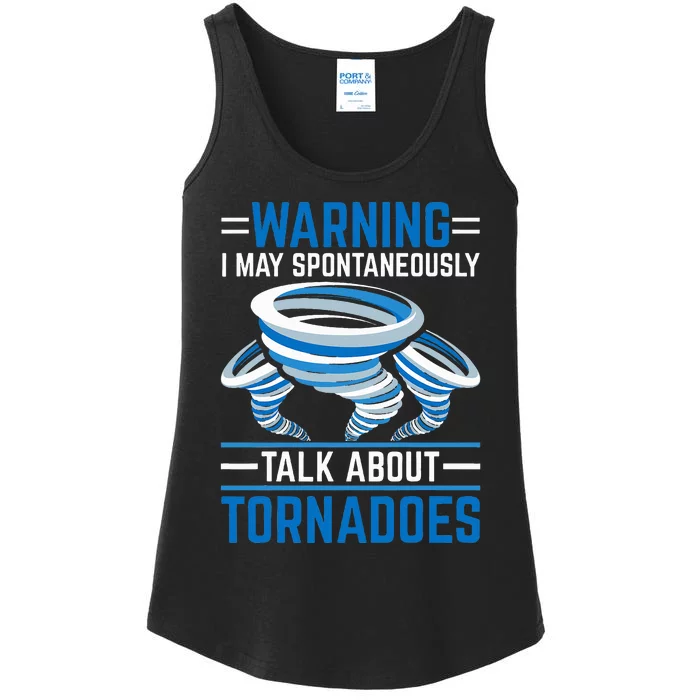 Storm Tornado Costume Apparel For Meteorologist Ladies Essential Tank