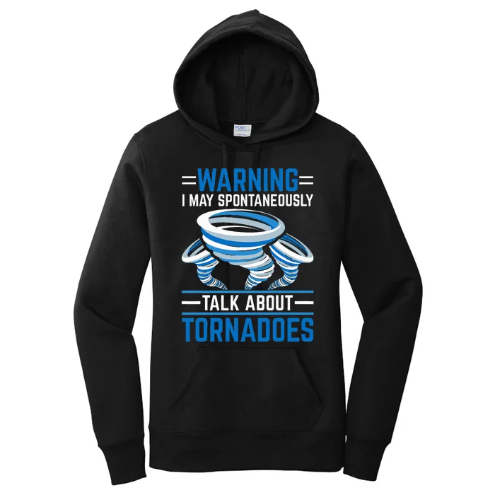 Storm Tornado Costume Apparel For Meteorologist Women's Pullover Hoodie