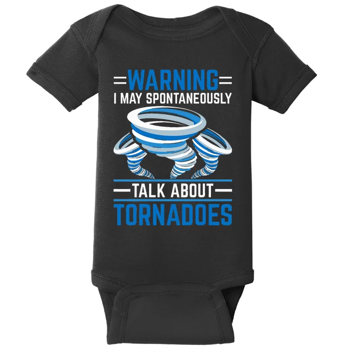 Storm Tornado Costume Apparel For Meteorologist Baby Bodysuit