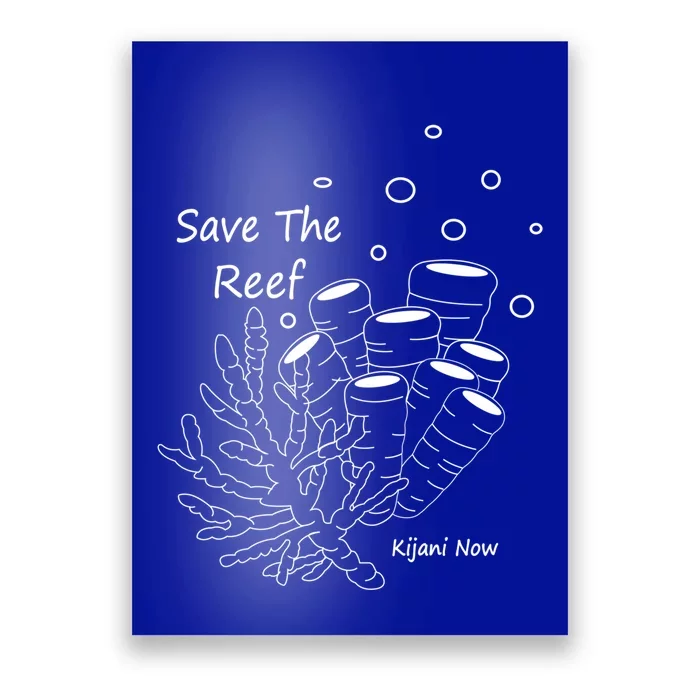 Save The Coral Protect The Reef Ocean Conservation Coral Great Gift Poster